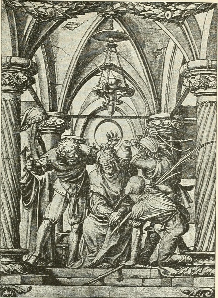 An illustration from Deutsche Kunstgeschichte, 1888, leaf 588