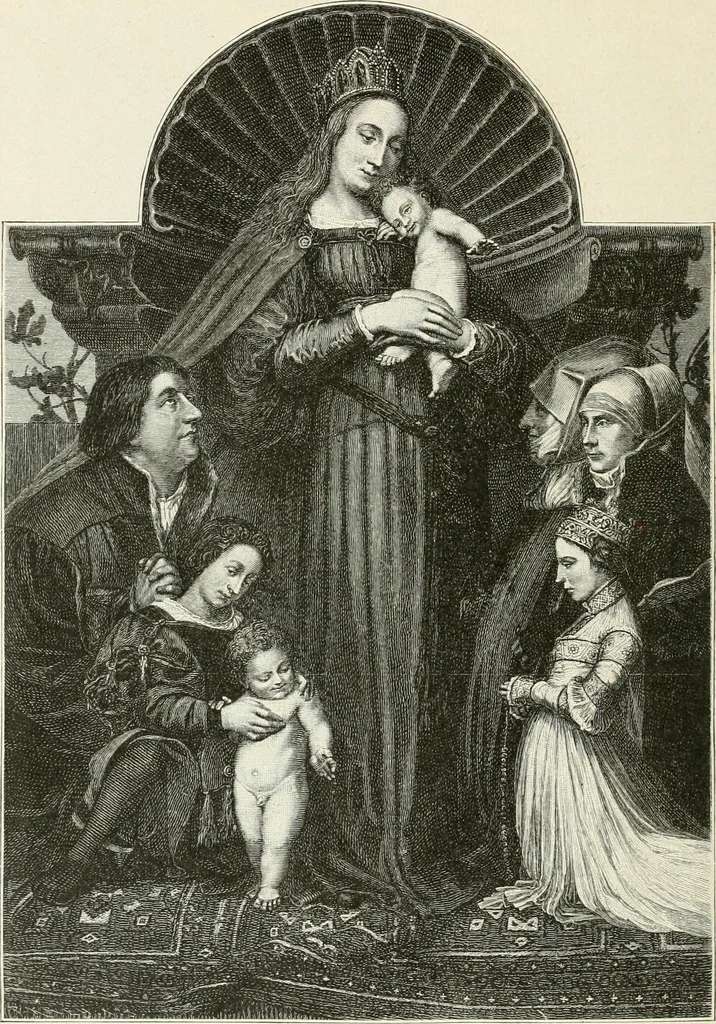 An illustration from Deutsche Kunstgeschichte, 1888, leaf 591