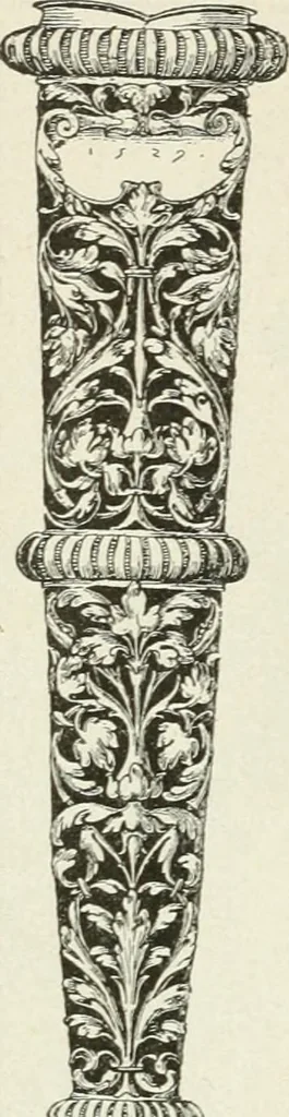 An illustration from Deutsche Kunstgeschichte, 1888, leaf 611