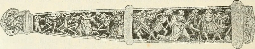 An illustration from Deutsche Kunstgeschichte, 1888, leaf 613