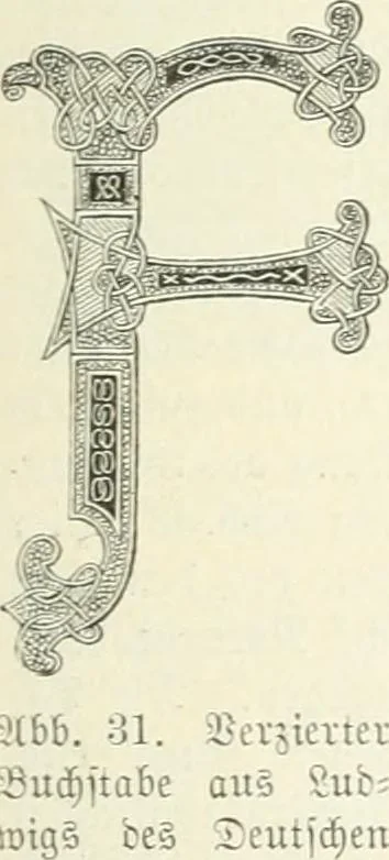 An illustration from Deutsche Kunstgeschichte, 1888, leaf 62