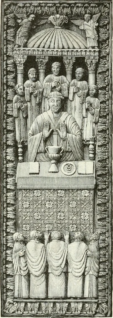 An illustration from Deutsche Kunstgeschichte, 1888, leaf 67