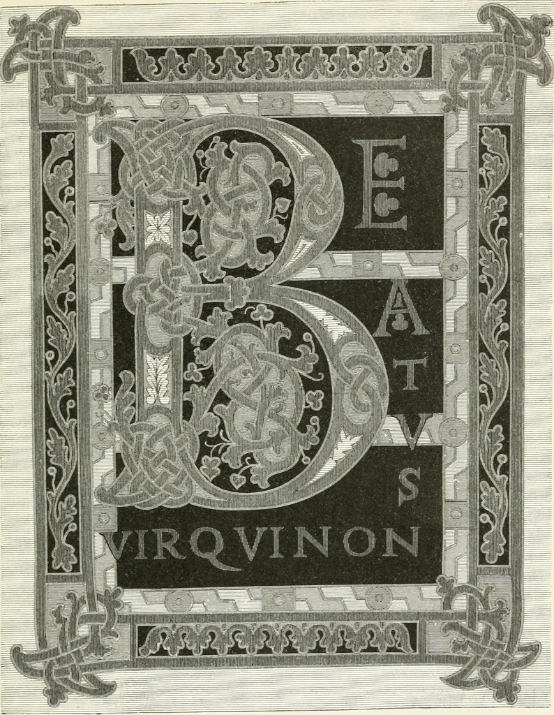 An illustration from Deutsche Kunstgeschichte, 1888, leaf 72