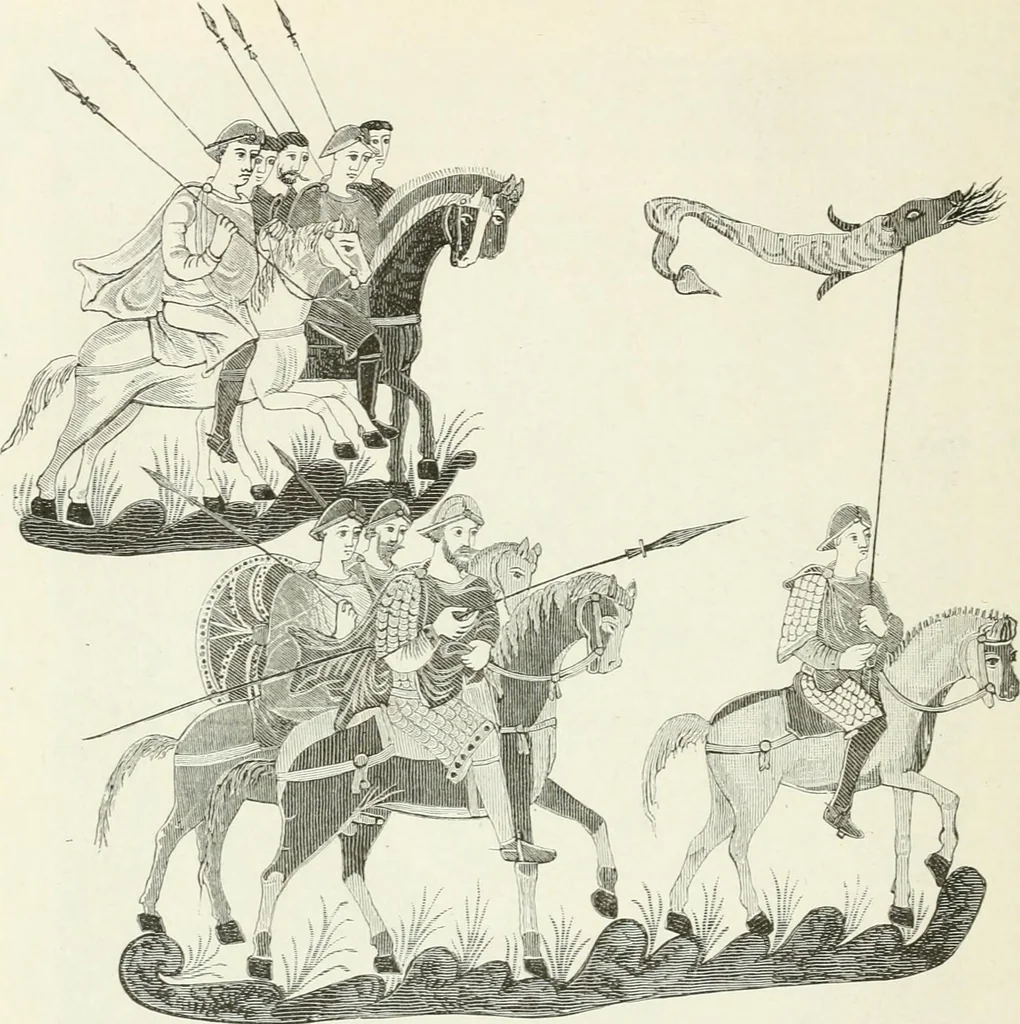 An illustration from Deutsche Kunstgeschichte, 1888, leaf 73