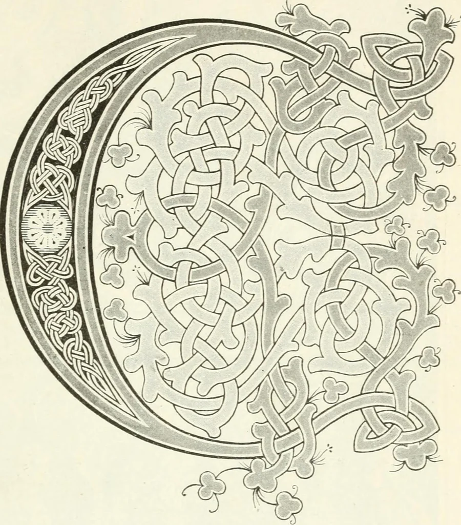An illustration from Deutsche Kunstgeschichte, 1888, leaf 74