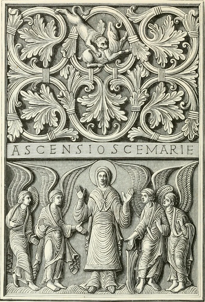 An illustration from Deutsche Kunstgeschichte, 1888, leaf 75