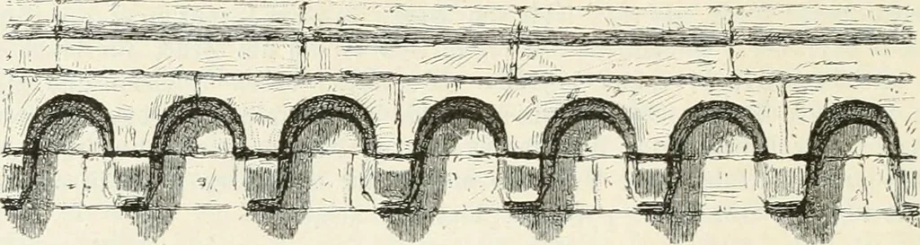 An illustration from Deutsche Kunstgeschichte, 1888, leaf 79