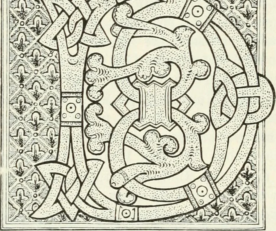 An illustration from Deutsche Kunstgeschichte, 1888, leaf 79