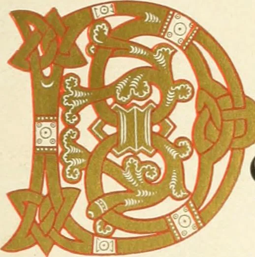 An illustration from Deutsche Kunstgeschichte, 1888, leaf 8