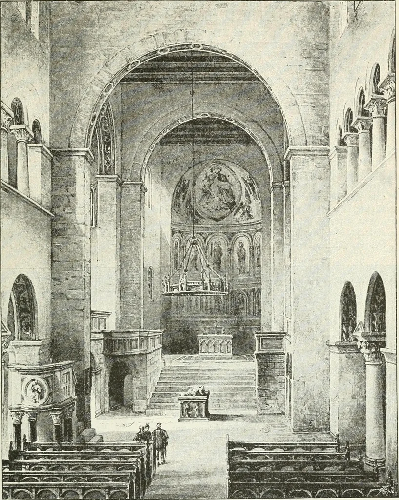 An illustration from Deutsche Kunstgeschichte, 1888, leaf 86