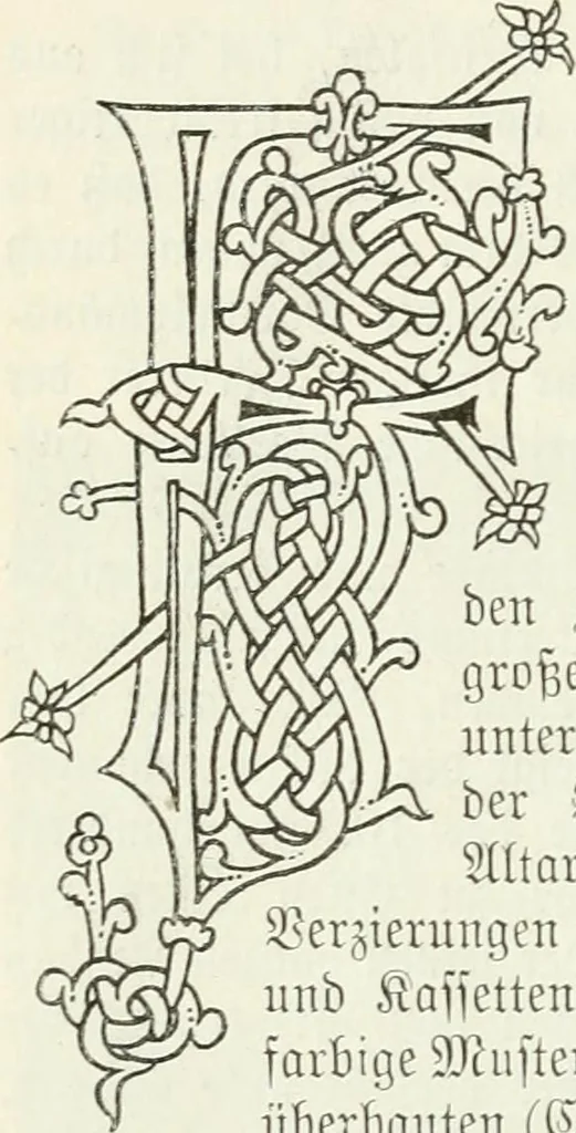 An illustration from Deutsche Kunstgeschichte, 1888, leaf 89