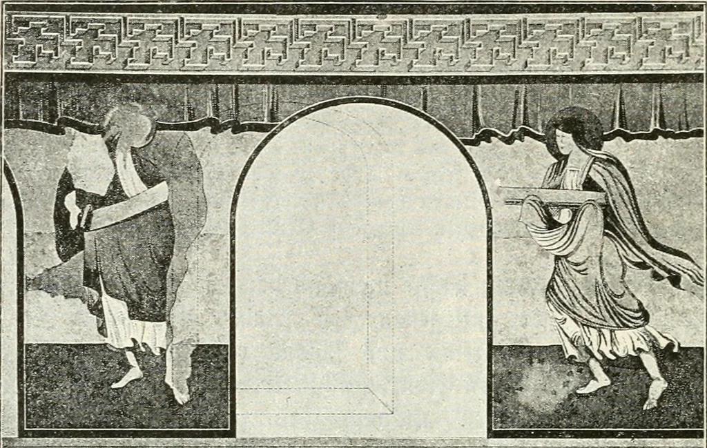 An illustration from Deutsche Kunstgeschichte, 1888, leaf 91