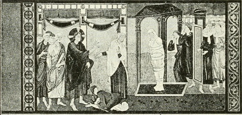 An illustration from Deutsche Kunstgeschichte, 1888, leaf 91