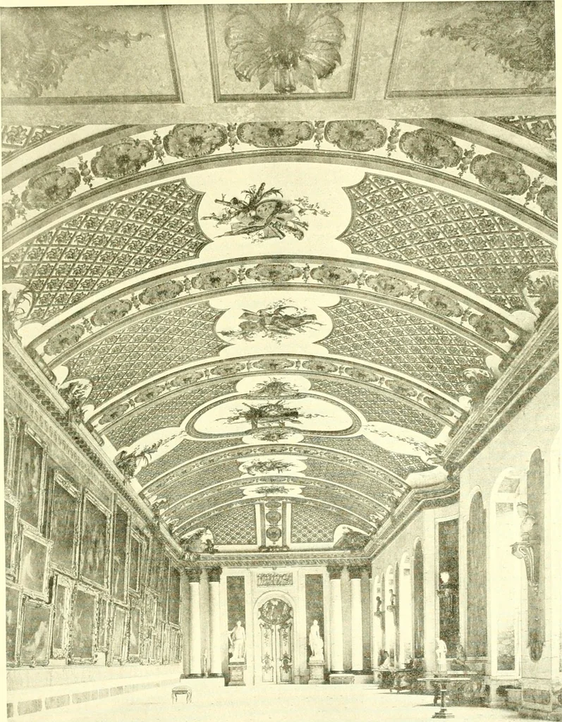 An illustration from Deutsche Museen; Entstehung und Kulturgeschichtliche Bedeutung unserer öffentlichen Kunstsammlungen, 1913, leaf 112