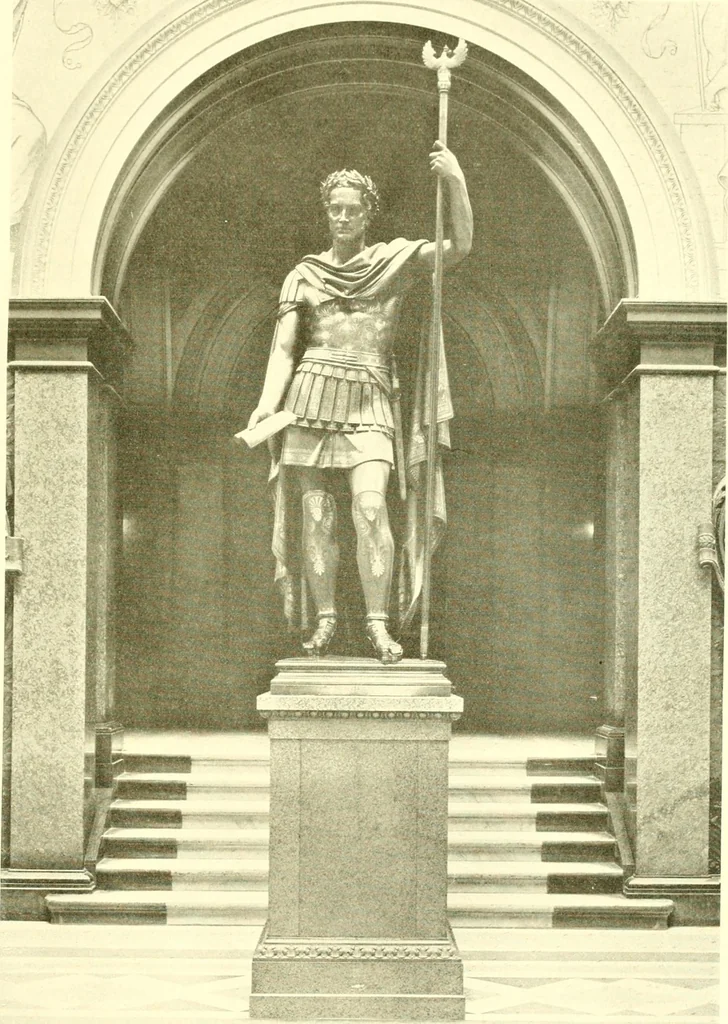 An illustration from Deutsche Museen; Entstehung und Kulturgeschichtliche Bedeutung unserer öffentlichen Kunstsammlungen, 1913, leaf 198