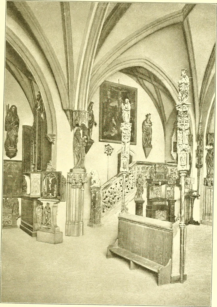 An illustration from Deutsche Museen; Entstehung und Kulturgeschichtliche Bedeutung unserer öffentlichen Kunstsammlungen, 1913, leaf 262