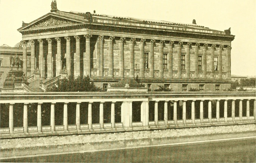 An illustration from Deutsche Museen; Entstehung und Kulturgeschichtliche Bedeutung unserer öffentlichen Kunstsammlungen, 1913, leaf 280