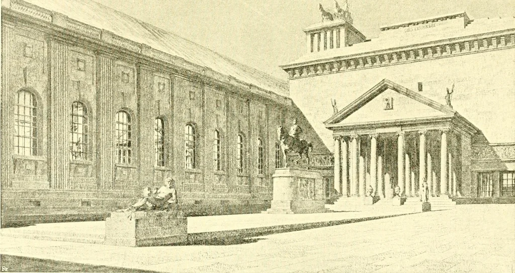 An illustration from Deutsche Museen; Entstehung und Kulturgeschichtliche Bedeutung unserer öffentlichen Kunstsammlungen, 1913, leaf 316