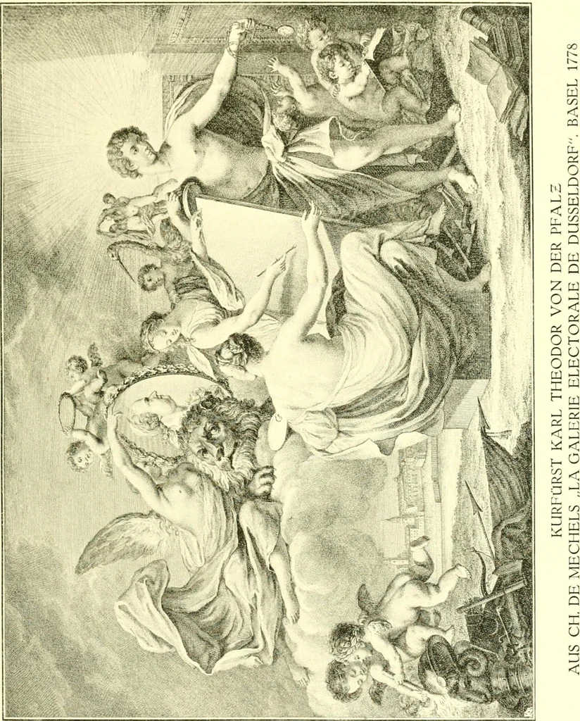 An illustration from Deutsche Museen; Entstehung und Kulturgeschichtliche Bedeutung unserer öffentlichen Kunstsammlungen, 1913, leaf 90