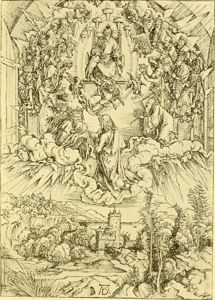 An illustration from Deutsche mystiker, 1908, leaf 24