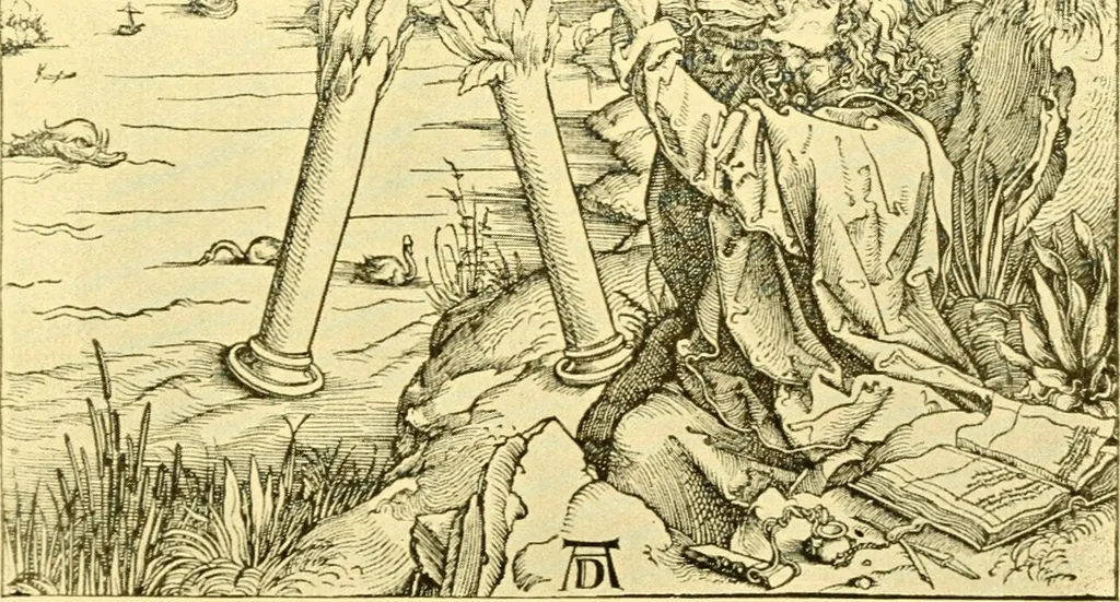 An illustration from Deutsche mystiker, 1908, leaf 50