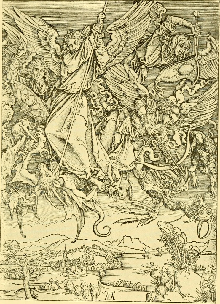An illustration from Deutsche mystiker, 1908, leaf 70
