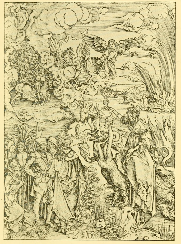 An illustration from Deutsche mystiker, 1908, leaf 80