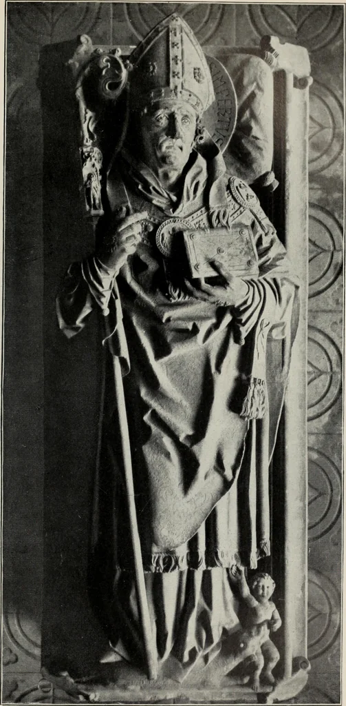 An illustration from Deutsche plastik des mittelalters.., 1909, leaf 105