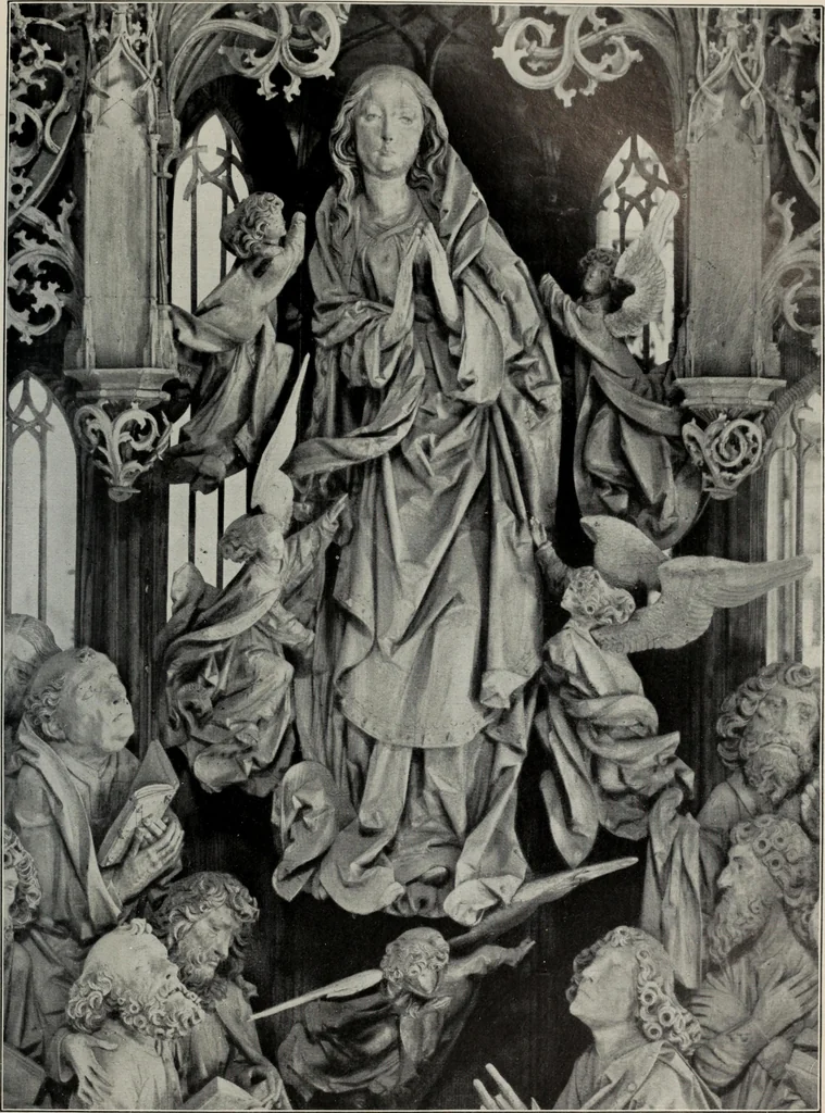 An illustration from Deutsche plastik des mittelalters.., 1909, leaf 109