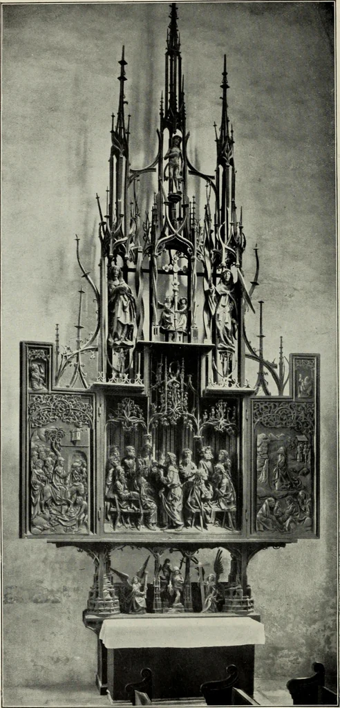 An illustration from Deutsche plastik des mittelalters.., 1909, leaf 112