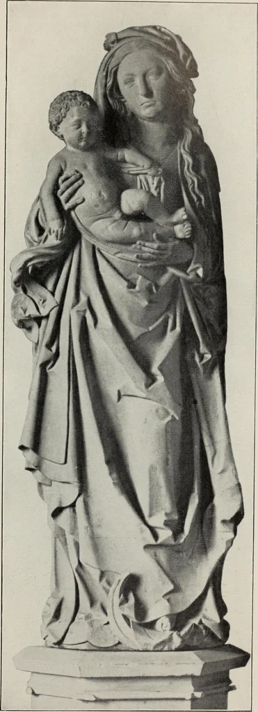 An illustration from Deutsche plastik des mittelalters.., 1909, leaf 115