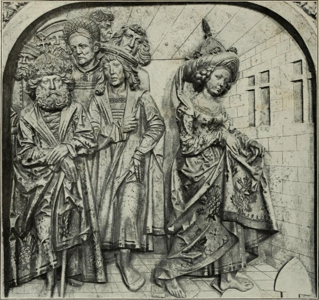 An illustration from Deutsche plastik des mittelalters.., 1909, leaf 116