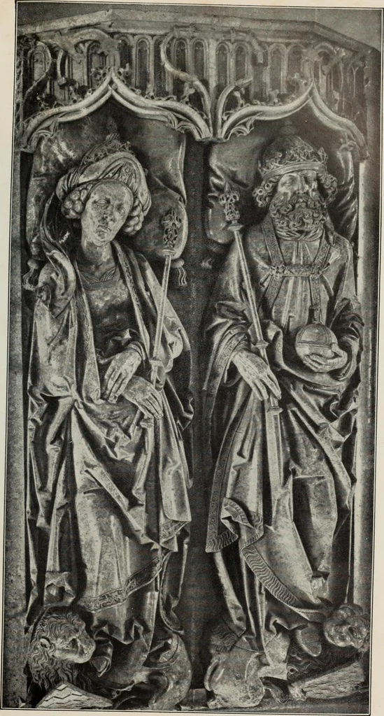 An illustration from Deutsche plastik des mittelalters.., 1909, leaf 117