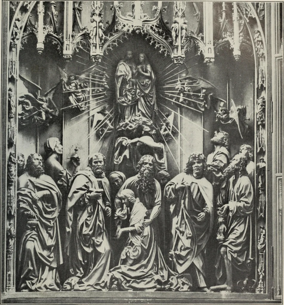 An illustration from Deutsche plastik des mittelalters.., 1909, leaf 119