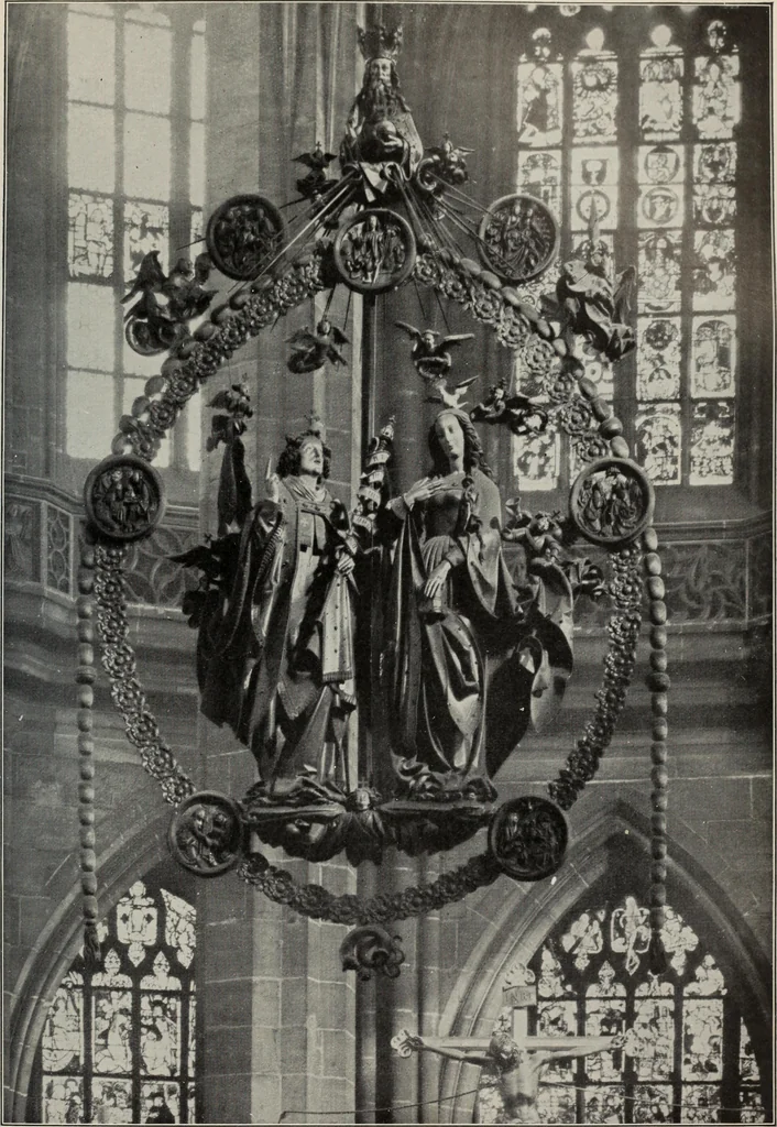 An illustration from Deutsche plastik des mittelalters.., 1909, leaf 121