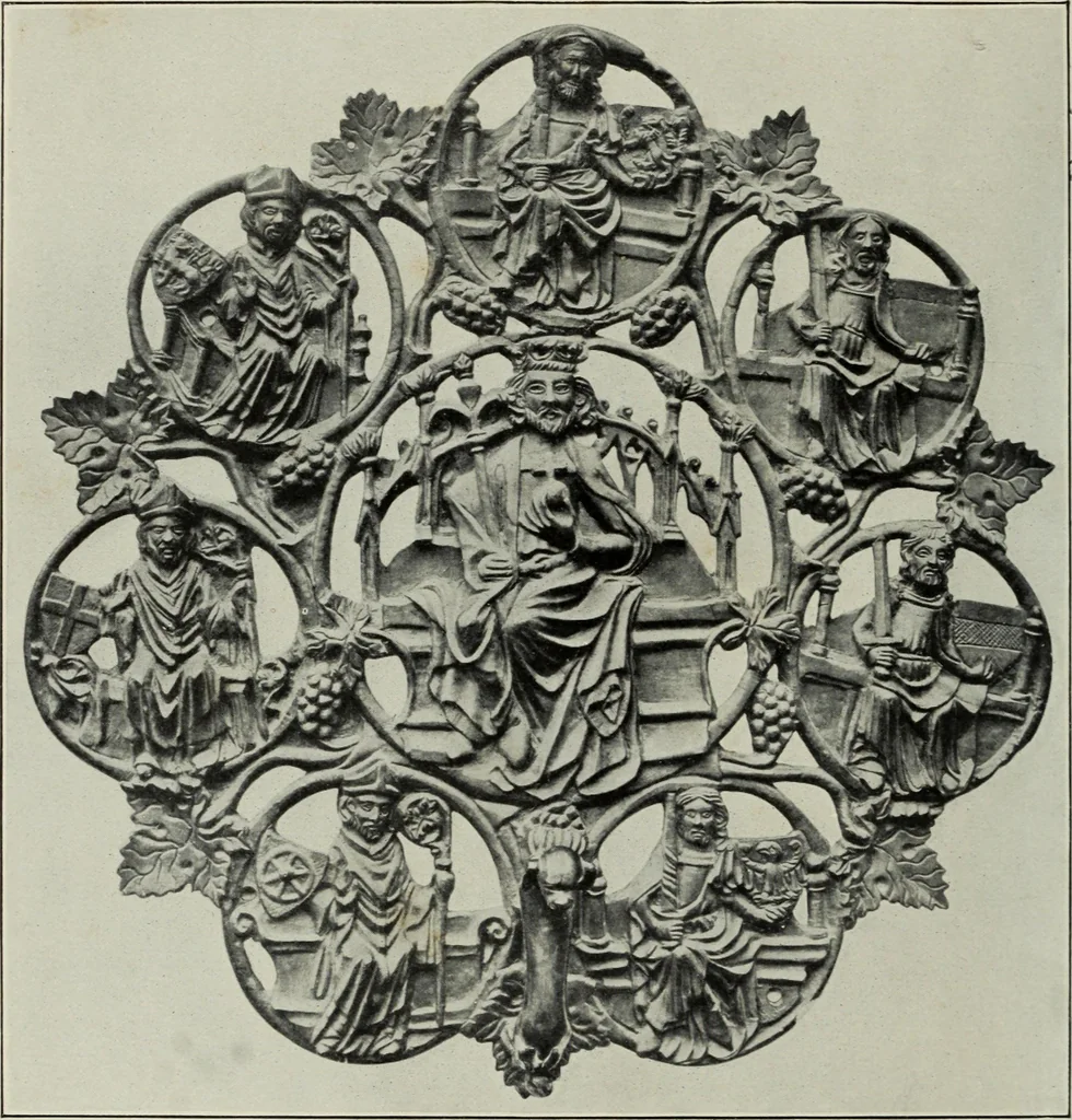 An illustration from Deutsche plastik des mittelalters.., 1909, leaf 36