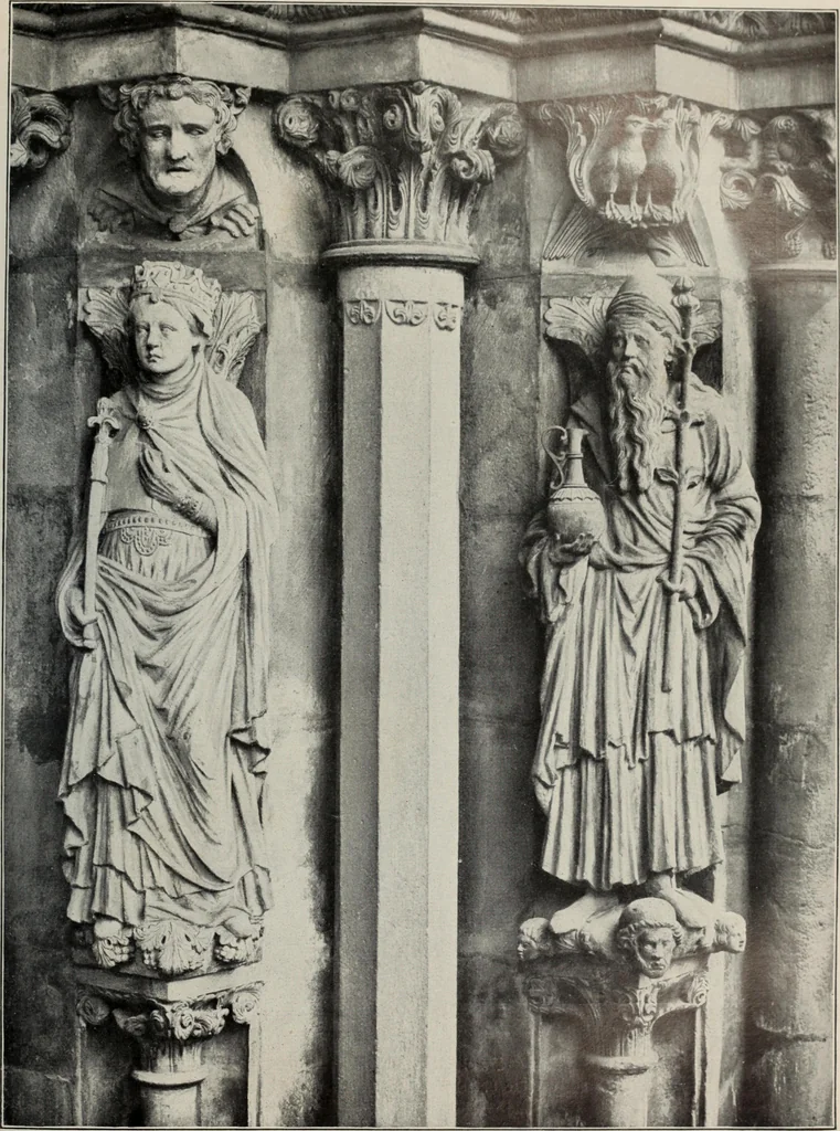 An illustration from Deutsche plastik des mittelalters.., 1909, leaf 49