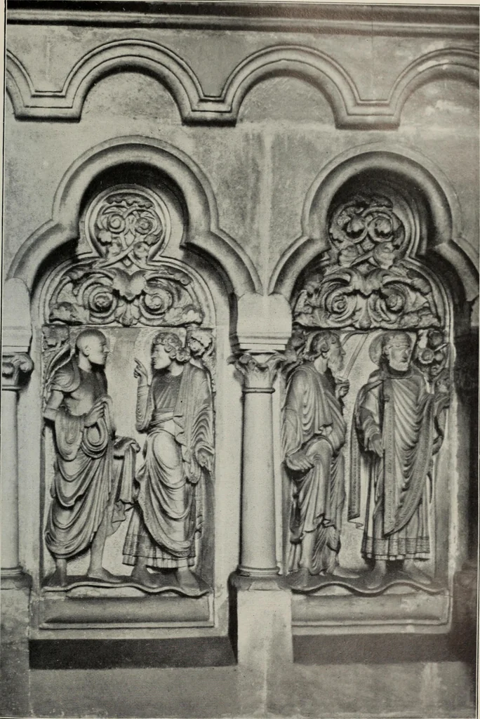 An illustration from Deutsche plastik des mittelalters.., 1909, leaf 53