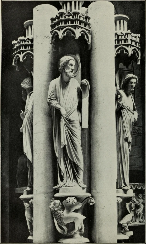 An illustration from Deutsche plastik des mittelalters.., 1909, leaf 70