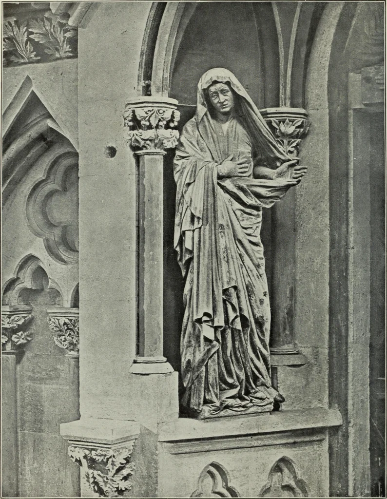 An illustration from Deutsche plastik des mittelalters.., 1909, leaf 86