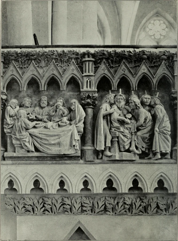 An illustration from Deutsche plastik des mittelalters.., 1909, leaf 88