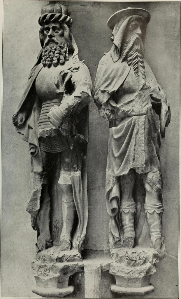 An illustration from Deutsche plastik des mittelalters.., 1909, leaf 93