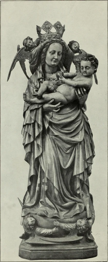 An illustration from Deutsche plastik des mittelalters.., 1909, leaf 96