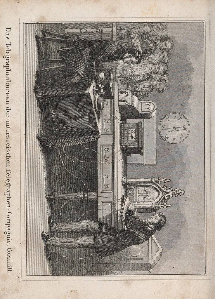An illustration from Deutscher post-almanach für das jahr .., 1842, leaf 550