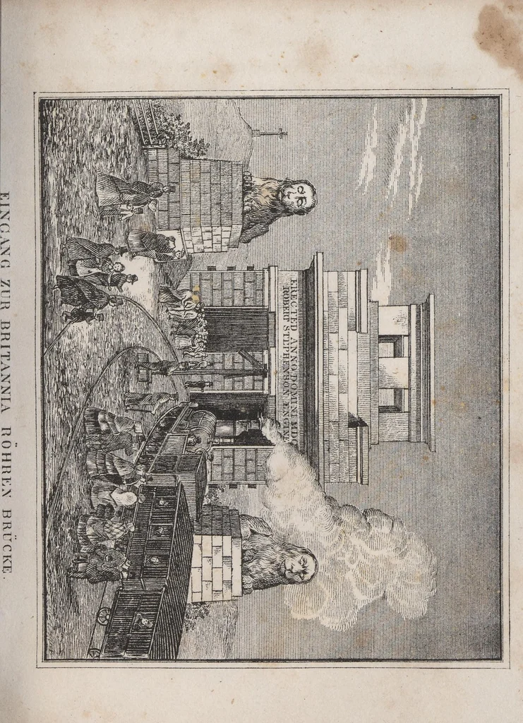 An illustration from Deutscher post-almanach für das jahr .., 1842, leaf 585