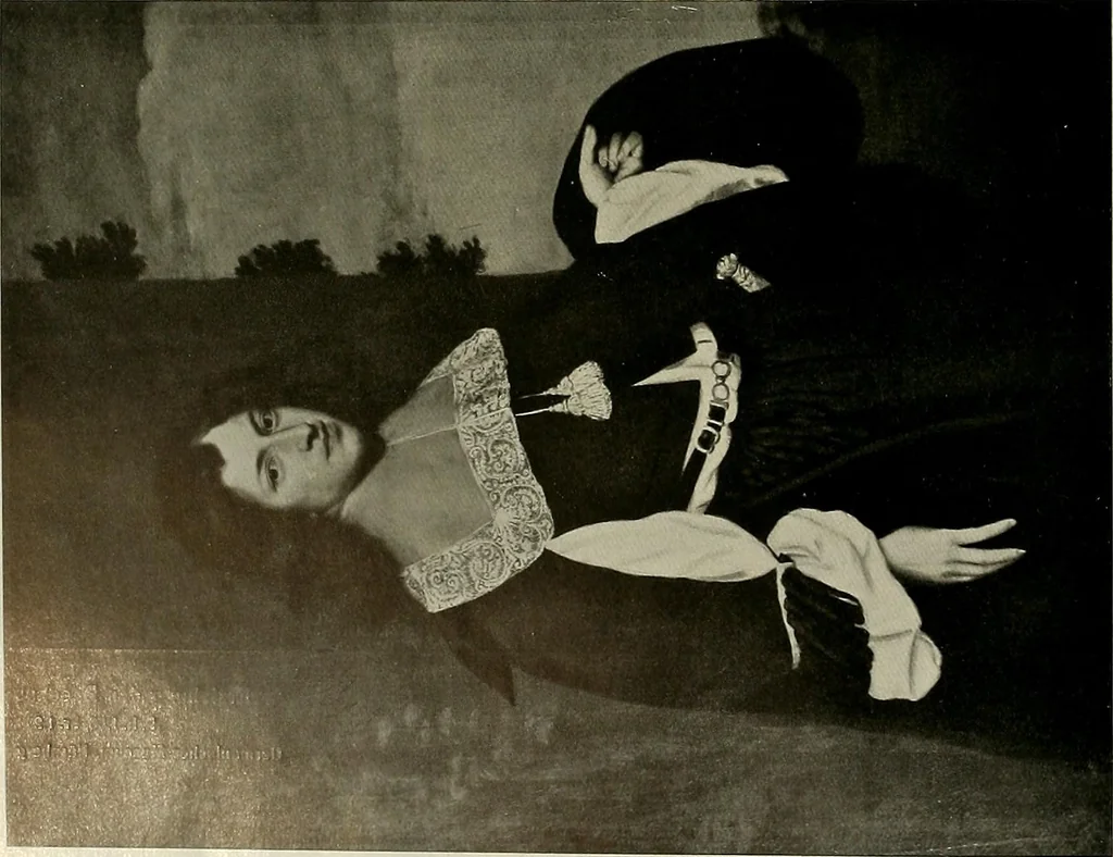 An illustration from Deutsches barock und rokoko : herausgegeben im anschluss an die Jahrhundert-ausstellung deutscher kunst 1650-1800, Darmstadt, 1914, 1914, leaf 100