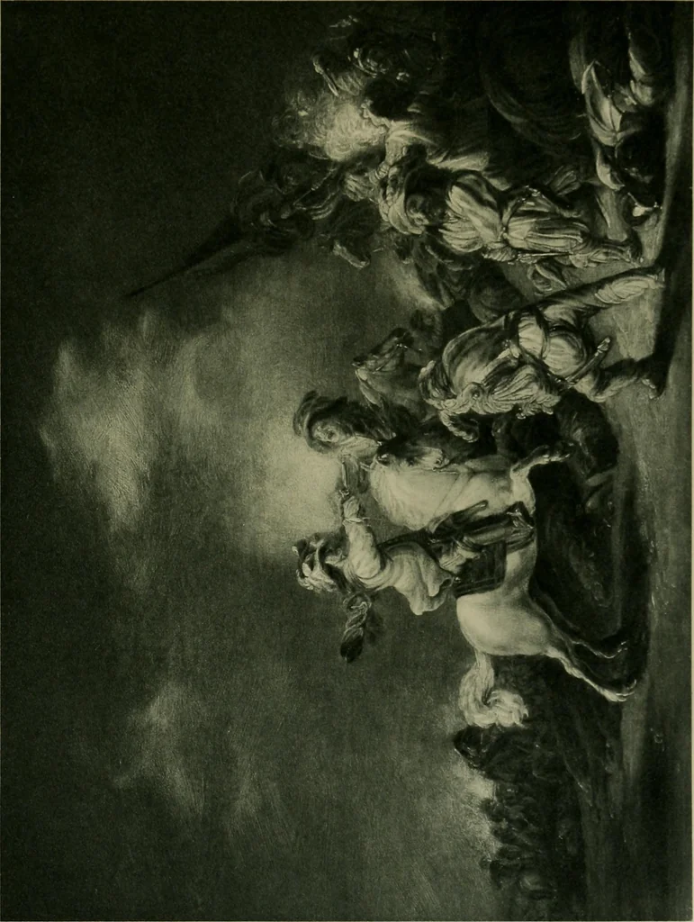 An illustration from Deutsches barock und rokoko : herausgegeben im anschluss an die Jahrhundert-ausstellung deutscher kunst 1650-1800, Darmstadt, 1914, 1914, leaf 103