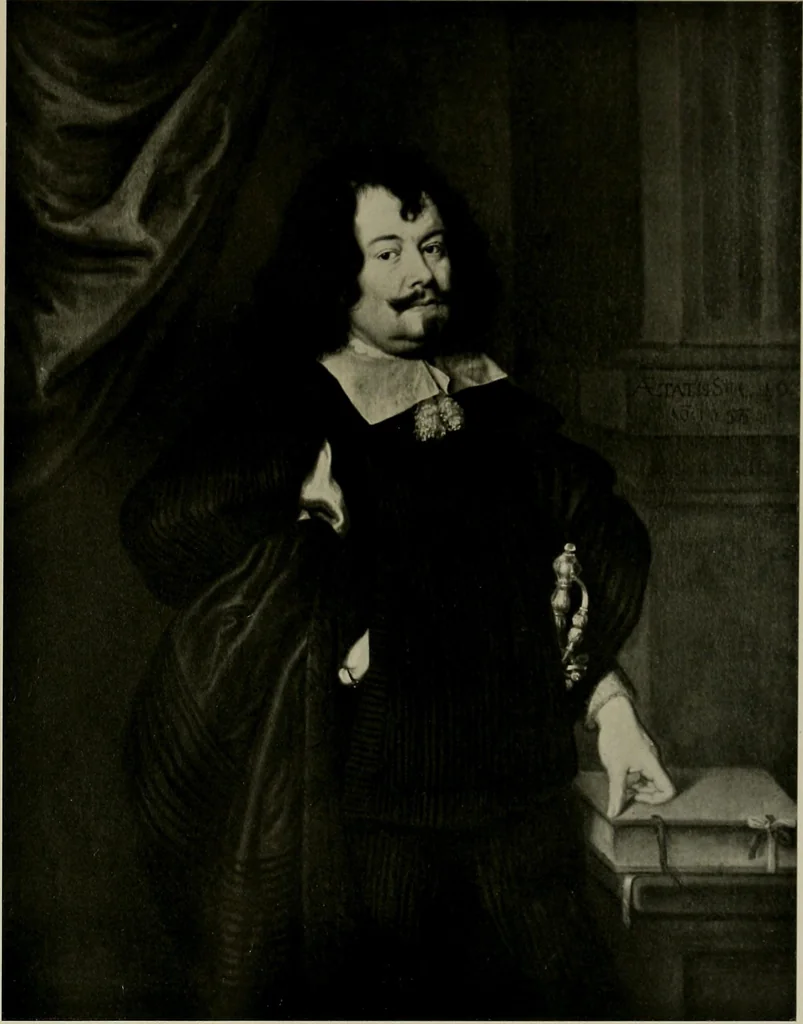 An illustration from Deutsches barock und rokoko : herausgegeben im anschluss an die Jahrhundert-ausstellung deutscher kunst 1650-1800, Darmstadt, 1914, 1914, leaf 105