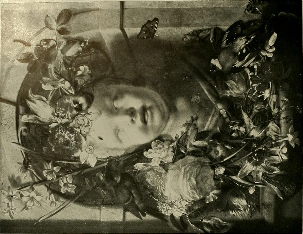 An illustration from Deutsches barock und rokoko : herausgegeben im anschluss an die Jahrhundert-ausstellung deutscher kunst 1650-1800, Darmstadt, 1914, 1914, leaf 120