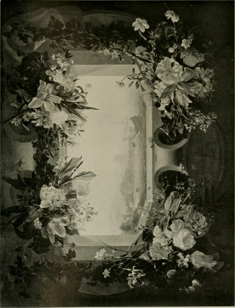 An illustration from Deutsches barock und rokoko : herausgegeben im anschluss an die Jahrhundert-ausstellung deutscher kunst 1650-1800, Darmstadt, 1914, 1914, leaf 121